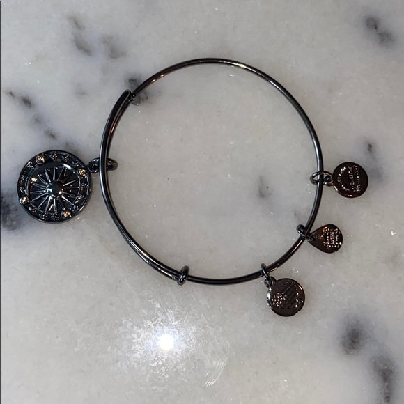 Alex and Ani Cosmic Balance Charm Bangle - Picture 4 of 6